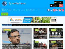 Tablet Screenshot of dynamitenews.com